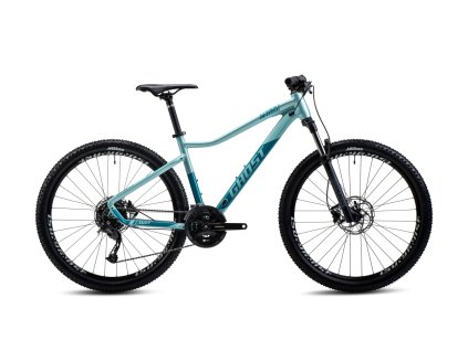 GHOST Lanao Universal 27.5 Pearl Mint/Metallic Azure Matt 2022 (Veľkosť S na výšku postavy 155-167 cm)