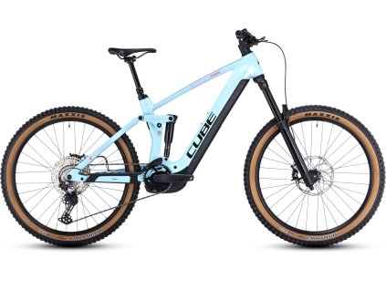 CUBE Stereo Hybrid 160 HPC Race 625 27.5 iceblue´n´black (Varianta 20")