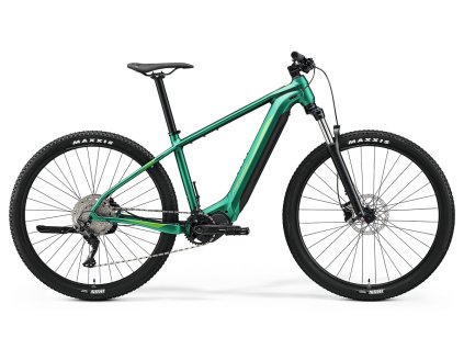 MERIDA eBIG.NINE 475 matný zelený 2024 (Veľkosť L na výšku postavy 177-183 cm)