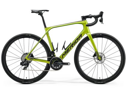 MERIDA SCULTURA ENDURANCE GR 8000 matný zelený(čierny) 2024 (Veľkosť L na výšku postavy 181 - 187 cm Carbon)