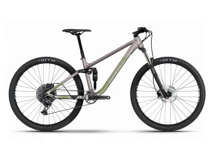 GHOST Kato FS Essential 29 Pearl Grey/Light Khaki Glossy - M (Varianta M)