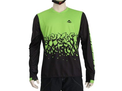 Dres DR Merida Freeride zelený/čierny