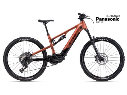 Elektrobicykel CTM AREON GX Pro 2026  čierna / matná tehlová
