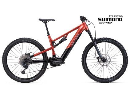 Elektrobicykel CTM REZIST Xpert 2026  čierna tehlová