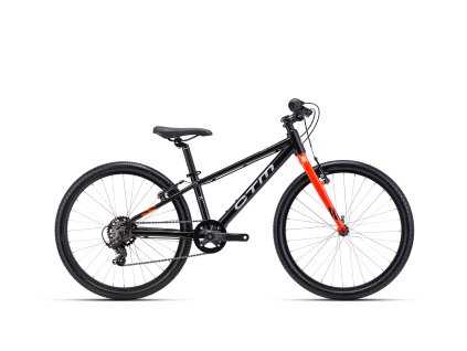 Detský bicykel CTM BENNY - matná čierna / oranžová 13