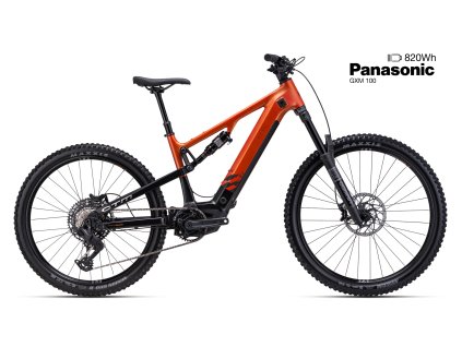 ZYNK GX Pro - matná čierna / matná oranžová M (17)