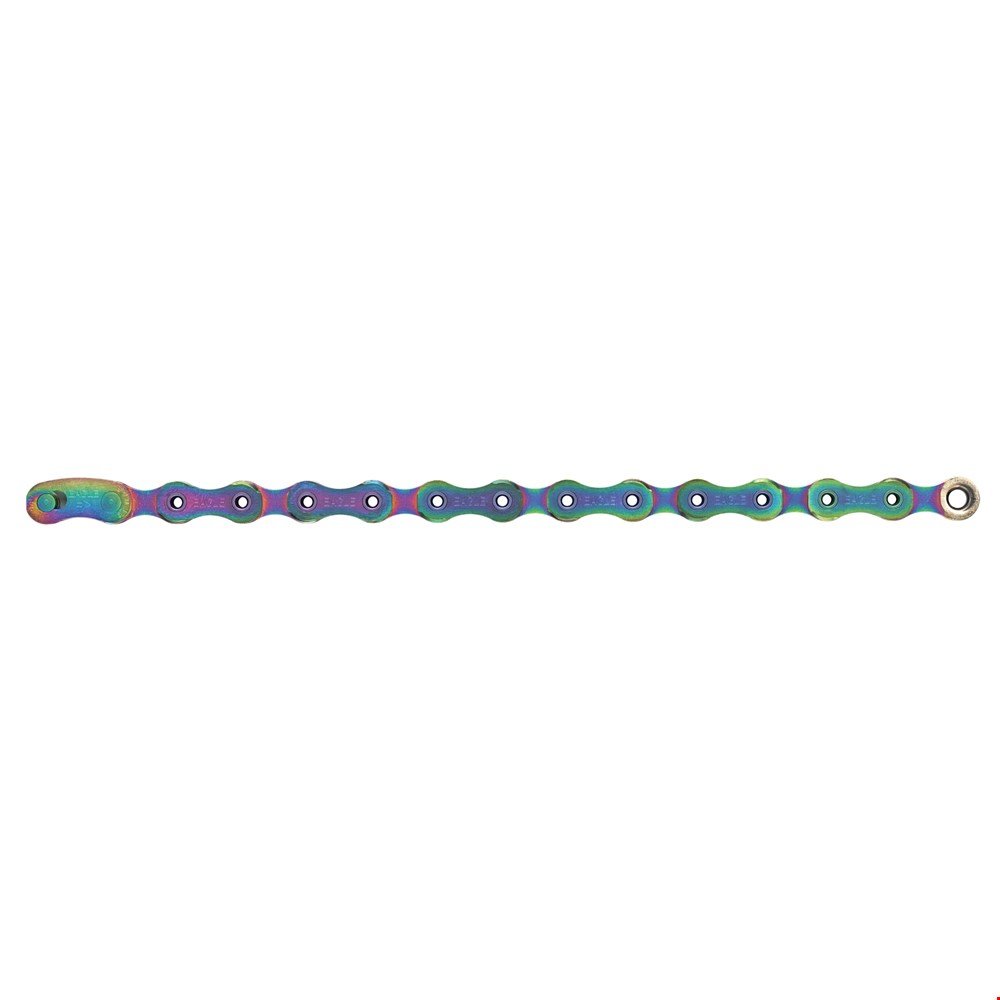Řetěz SRAM PC XX1 Eagle HollowPin 126 článků, PowerLock spojka Flowlink, 12rychl., Rainbow