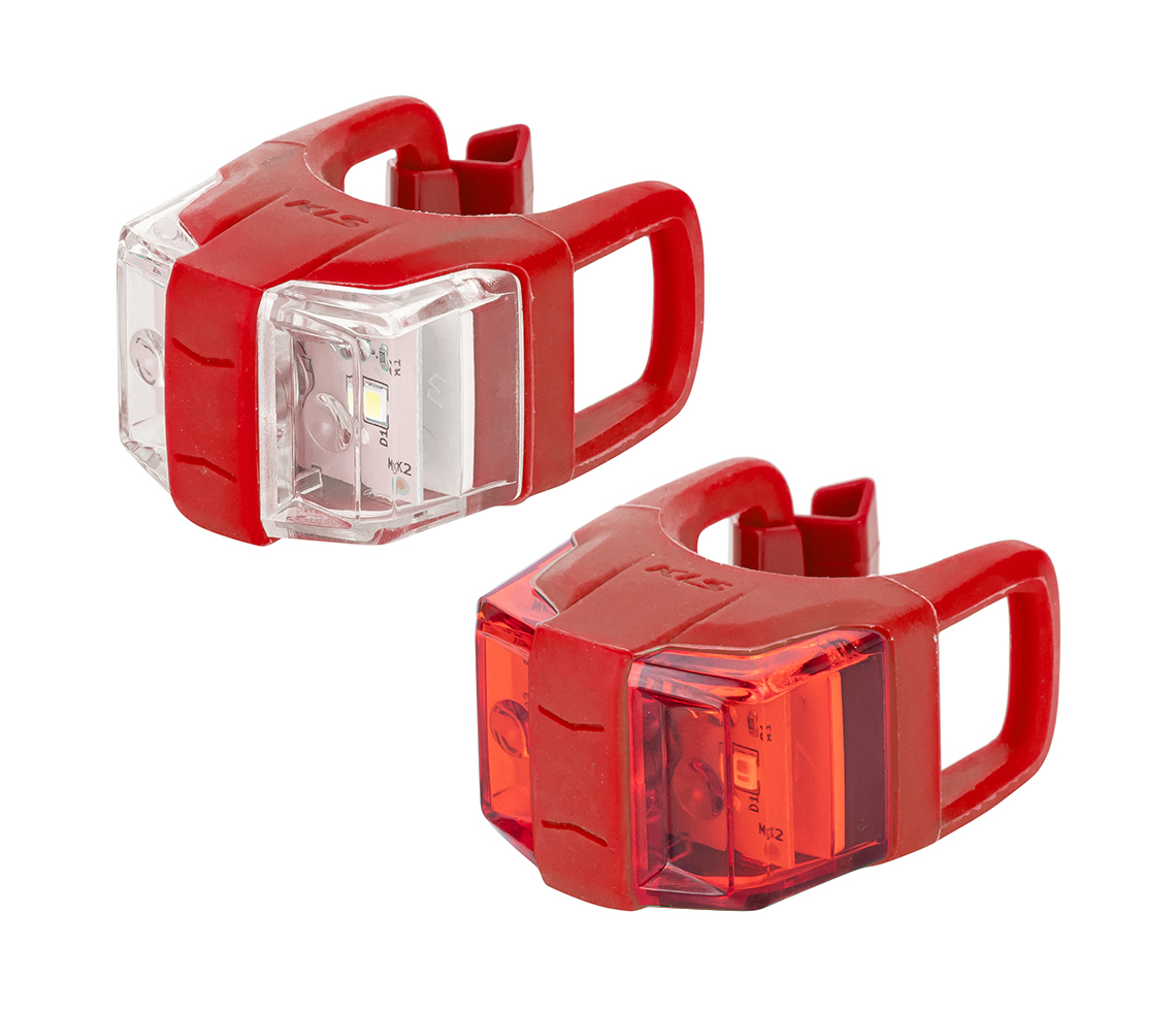 Osvetlenie set KLS TWINS II, Red Farba: Red