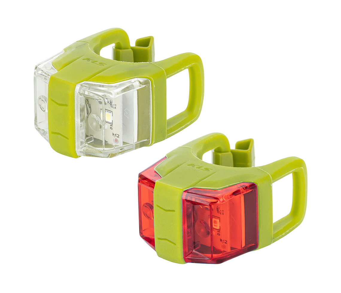 Osvetlenie set KLS TWINS II, Lime Green Farba: lime