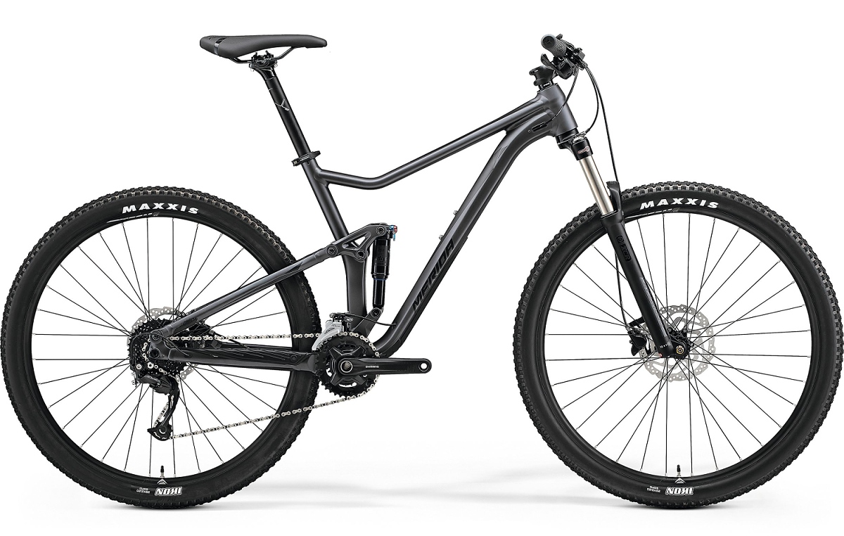 Merida ONE-TWENTY RC 300 matný tmavostrieborný 2023  Celoodpružený horský bicykel Veľkosť: L na výšku postavy 177-190 cm