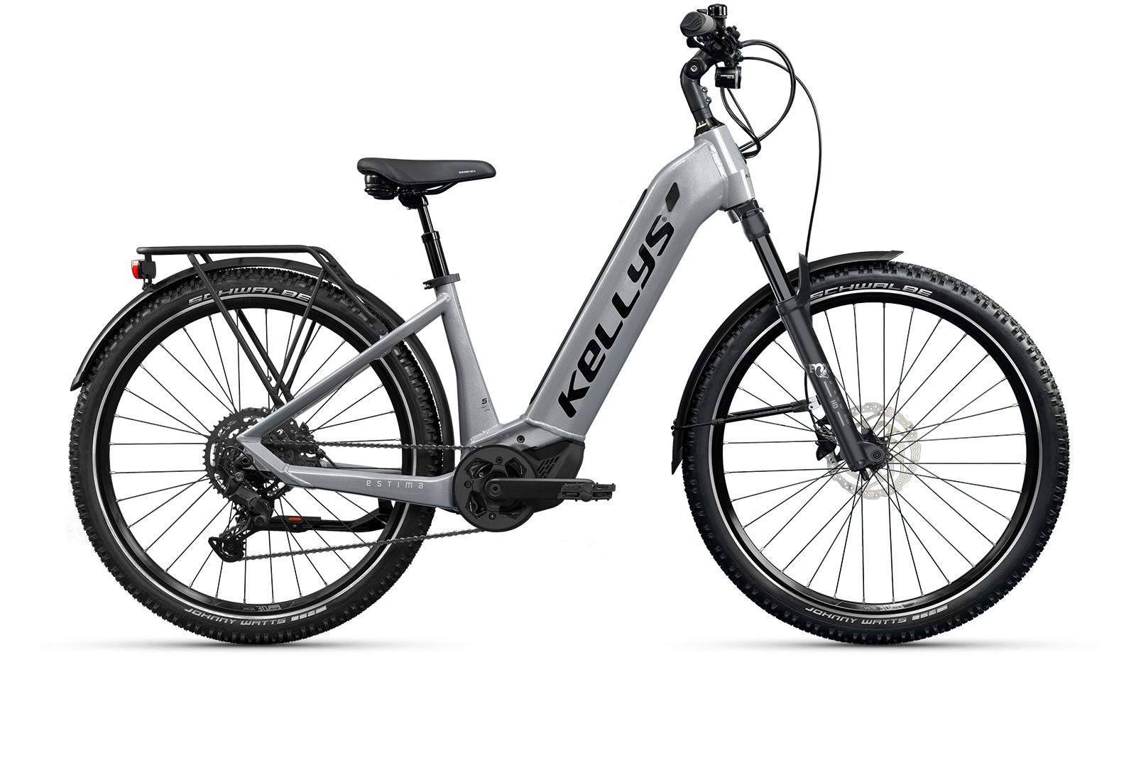 KELLYS Estima X70 P S 27.5" 820Wh Farba: Light grey, Veľkosť: M