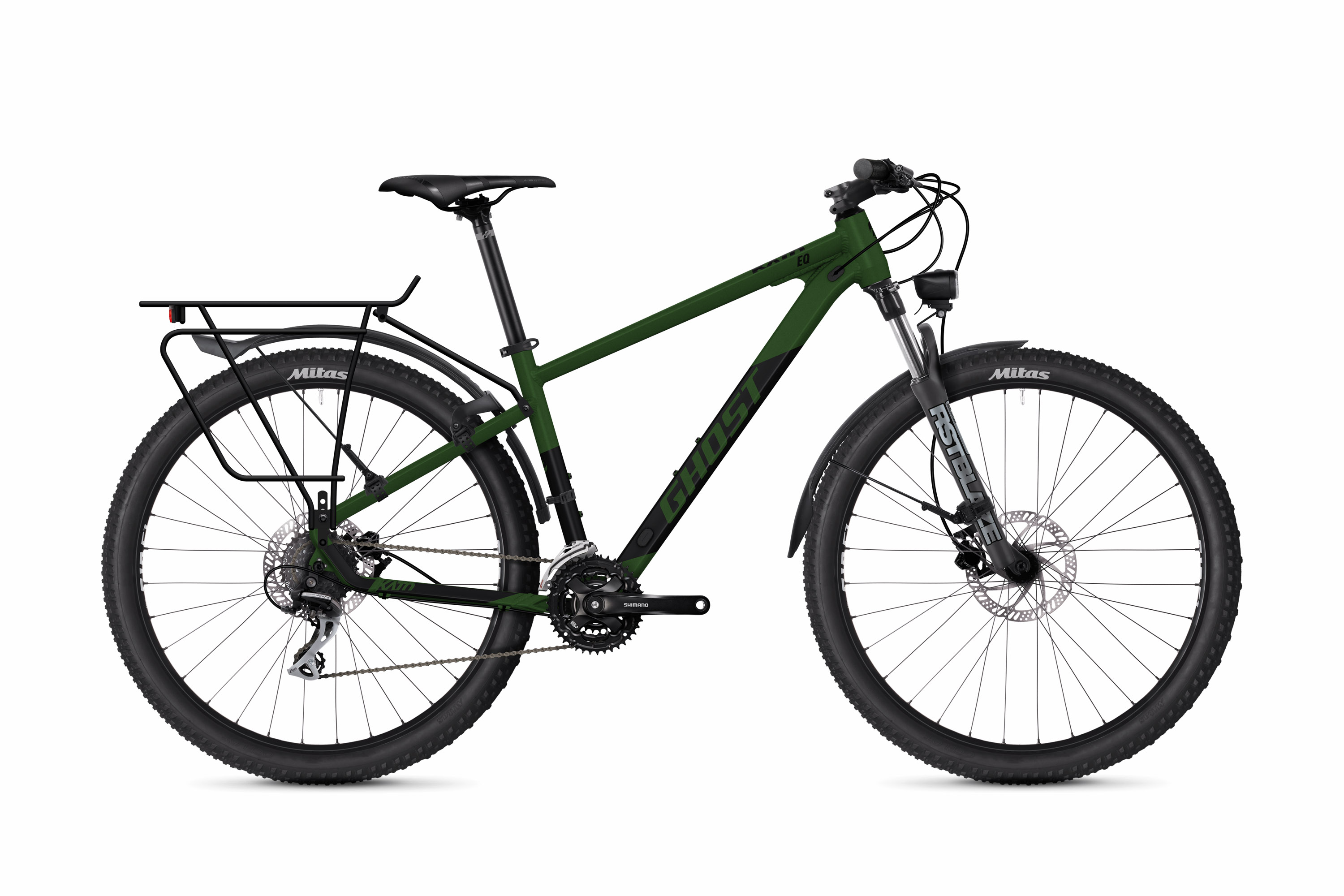 Horský bicykel GHOST Kato EQ 27.5 Khaki Metallic/Black Metallic 2025 Veľkosť: M na výšku postavy 164-179 cm