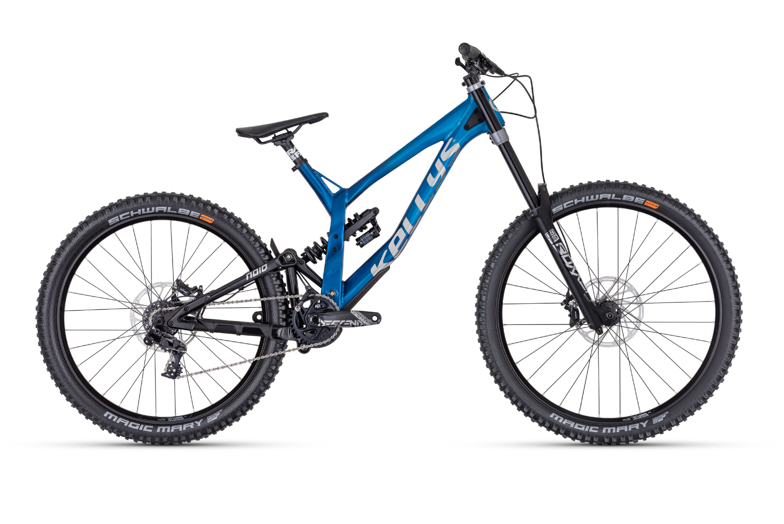 Celoodpružený horský bicykel KELLYS Noid 70 Sapphire Blue M 29"/27.5" Farba: Sapphire blue, Veľkosť: L