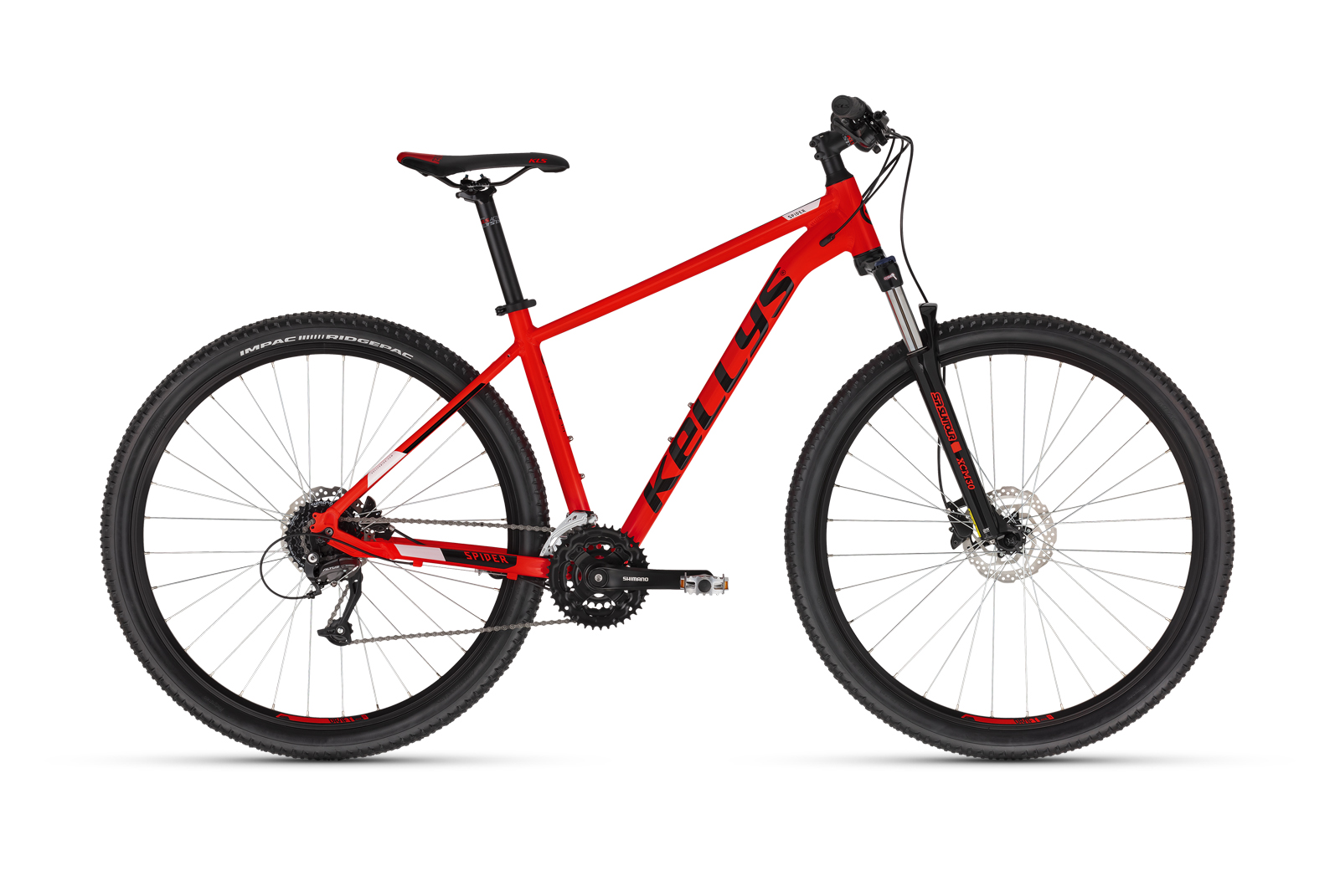 Horský bicykel KELLYS Spider 50 Red M 27.5" Farba: Red, Veľkosť: M