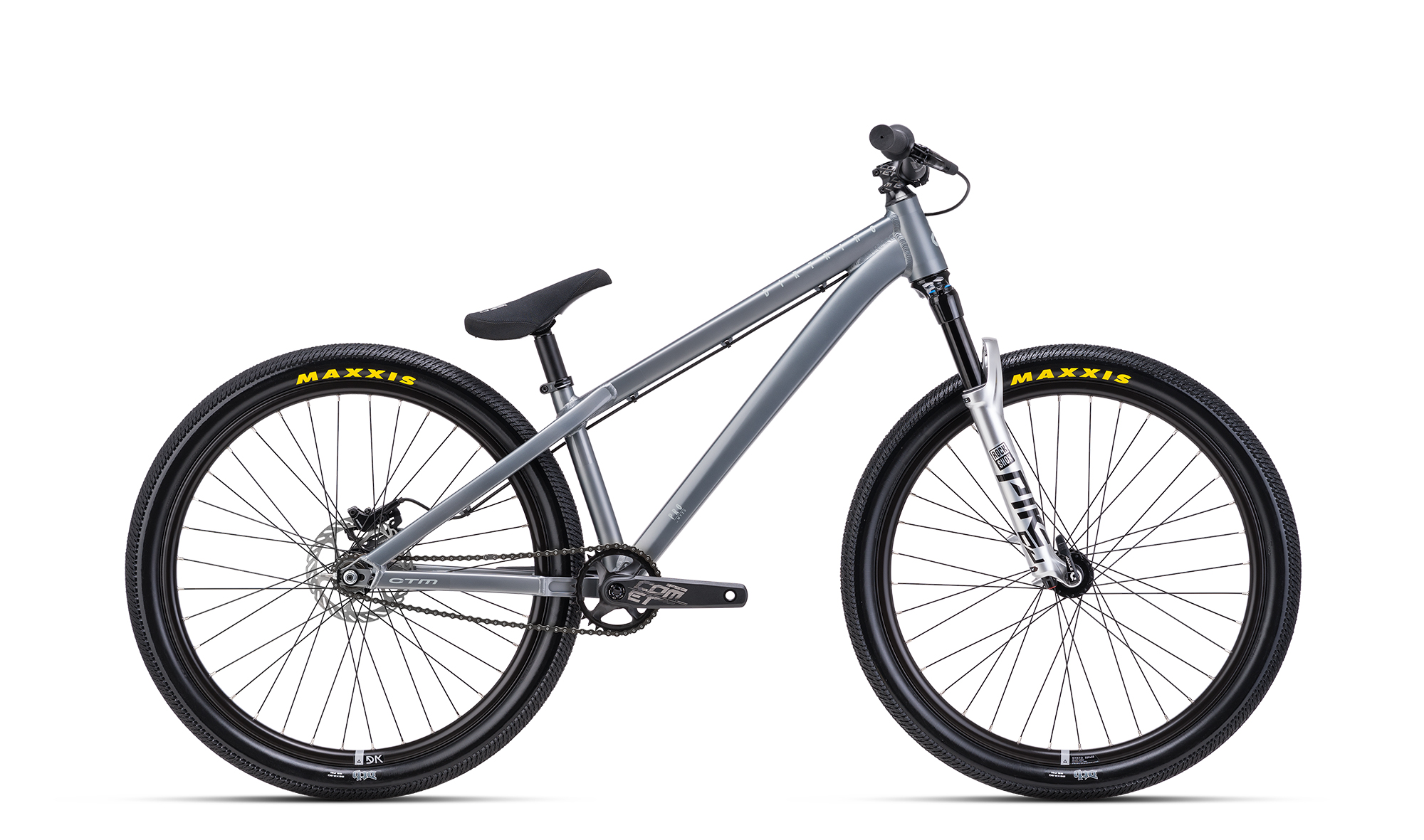 CTM DIRTKING Pro - lesklá sivá / matná sivá 2025