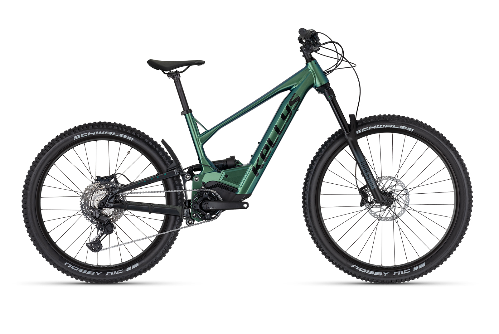 KELLYS Theos R50 LTD P Magic Green S 29"/27.5" 725Wh Farba: Magic green, Veľkosť: M