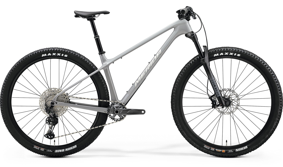 Horský bicykel MERIDA BIG.NINE TR 5000 2025  šedý(strieborný/čierny) Veľkosť rámu: L na výšku postavy 177-184 cm