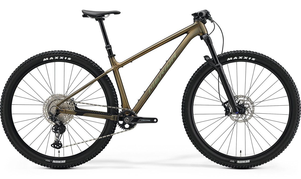 Horský bicykel MERIDA BIG.NINE TR LIMITED 2025  matný trblietavý zlatý(čierny) Veľkosť rámu: L na výšku postavy 177-184 cm
