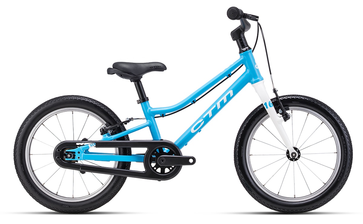Detský bicykel CTM SLY 16 2026  matná modrá Veľkosť rámu: 16" na výšku postavy 105-120 cm