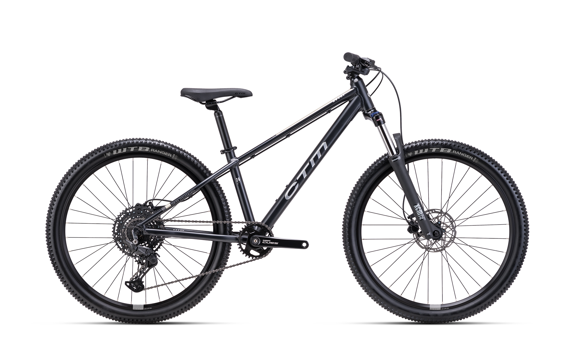 ROCKY race  - matná čierna 14