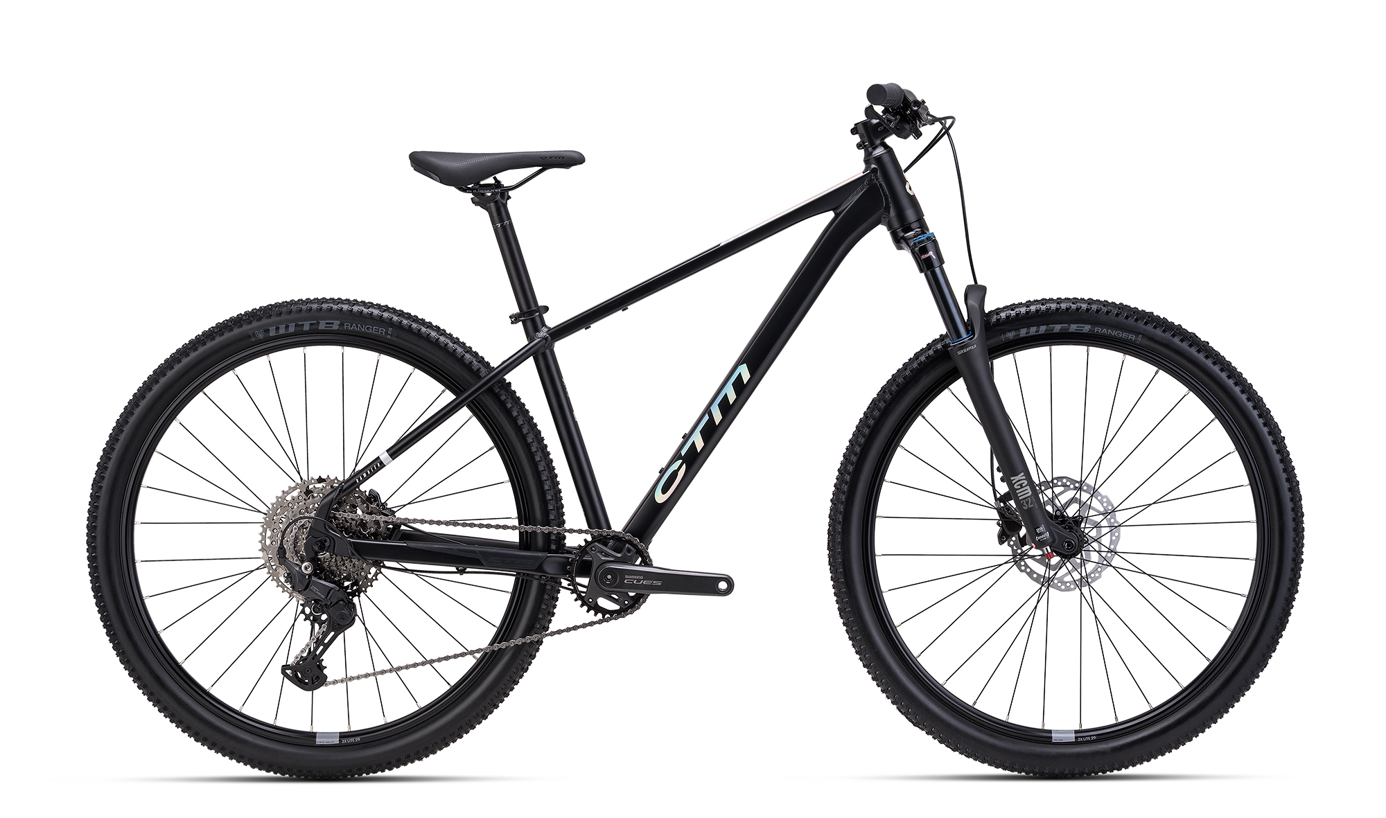 Horský bicykel CTM RAMBLER 4.0 29 2026  matná čierna Veľkosť: L na výšku postavy 175 cm - 185 cm