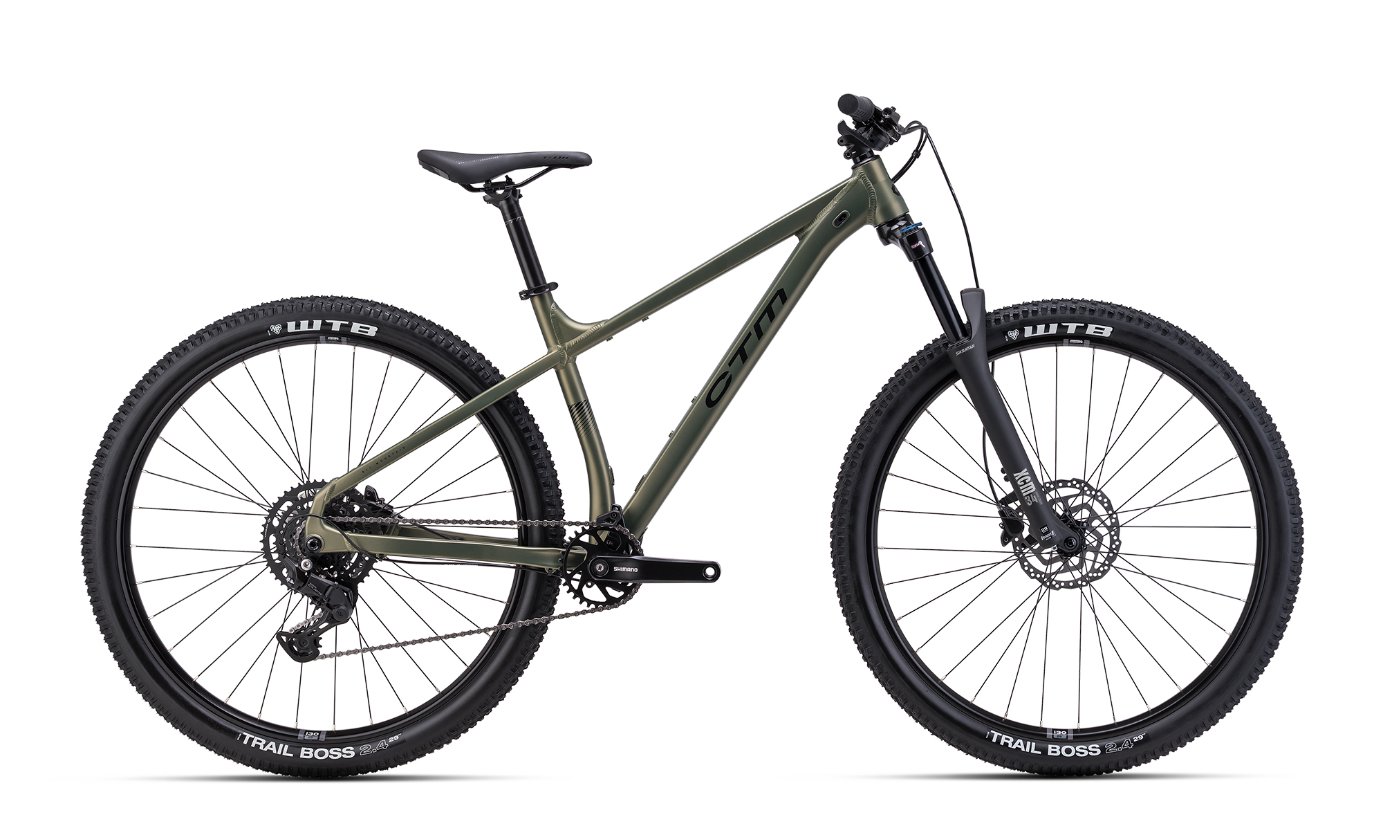 Horský bicykel CTM ZEPHYR Comp 29 2026  matná zemitá zelená Veľkosť: L na výšku postavy 175 cm - 185 cm