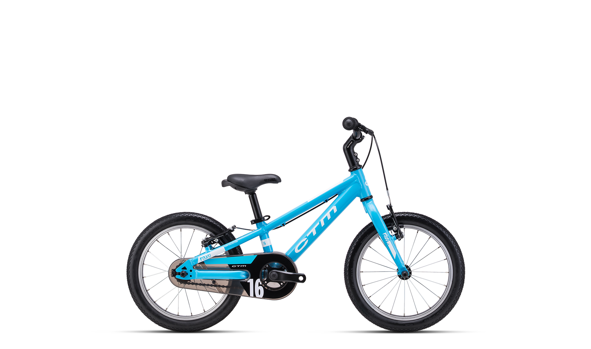 Detský bicykel CTM FOXY 2026  matná modrá Veľkosť rámu: 16" na výšku postavy 105-120 cm