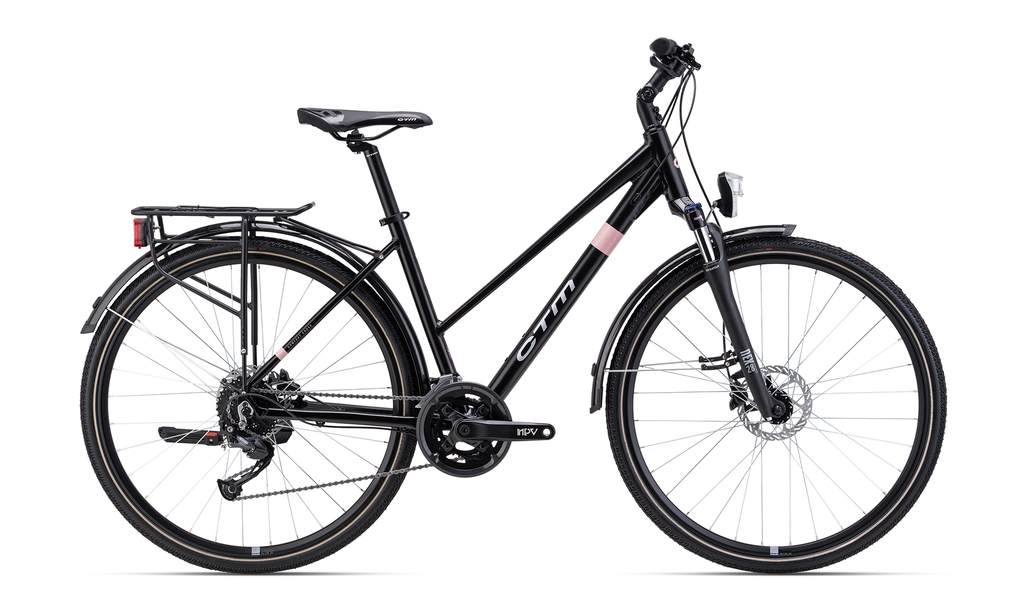 MAXIMA 2.0 trek - matná čierna 18