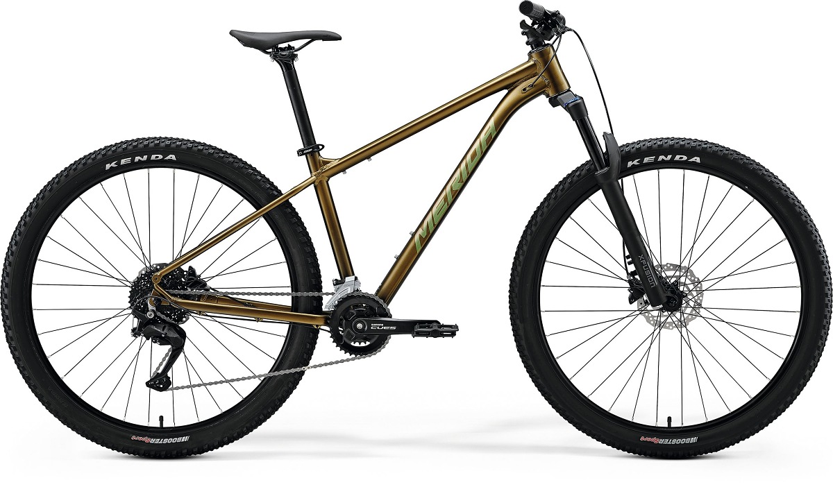 Horský bicykel MERIDA BIG.NINE 60 2026  tmavozlatý(zelený) Veľkosť rámu: S na výšku postavy 156-165 cm