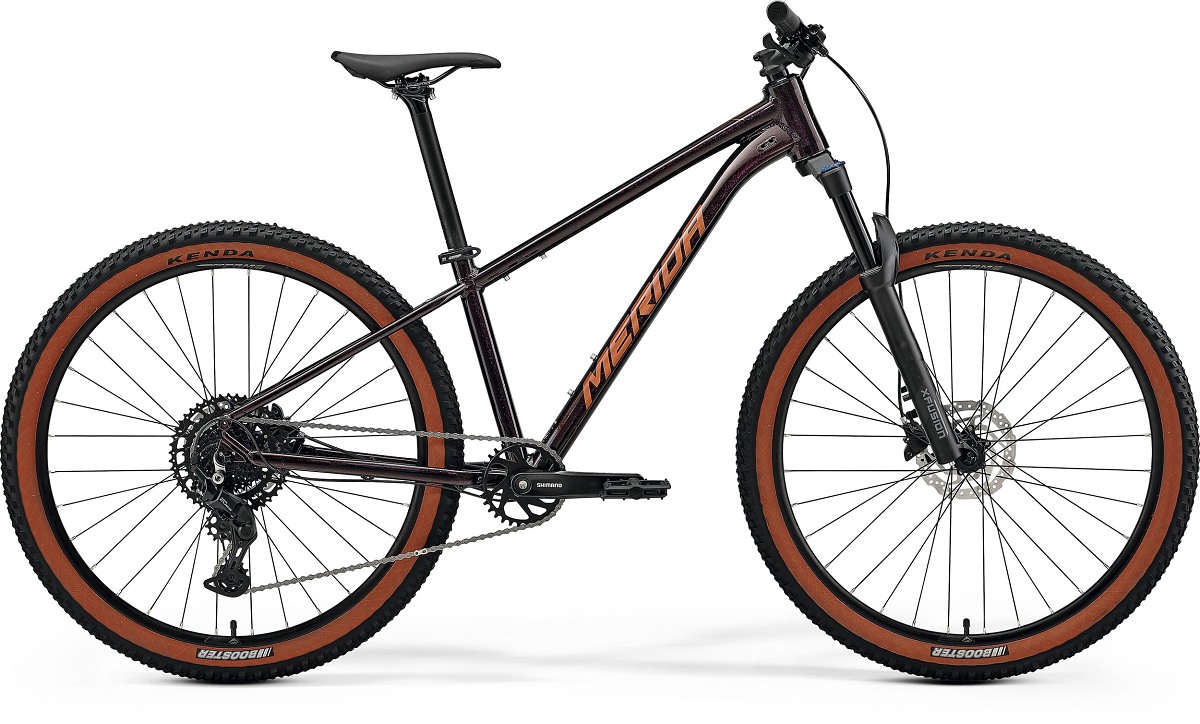 Horský bicykel MERIDA BIG.NINE 40 2026  tmavá burgundsko-čierna metalíza Veľkosť rámu: L na výšku postavy 175-182 cm