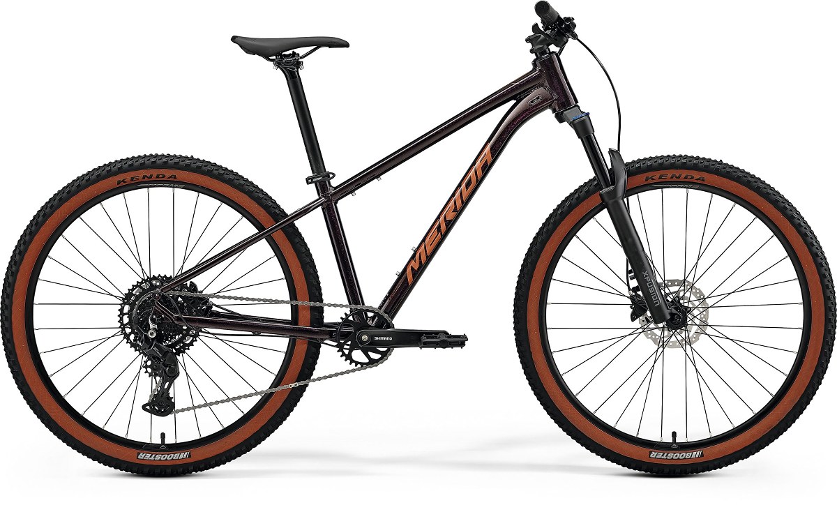 Horský bicykel MERIDA BIG.SEVEN 40 2026  čierna metalíza(červený) Veľkosť rámu: S na výšku postavy 158-167 cm