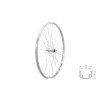 Zapletené koleso predné KLS EVENT V-brake F, 28", silver (Barva silver)