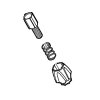 122940 skrutka shimano rdm56 pre nastavenie lanka