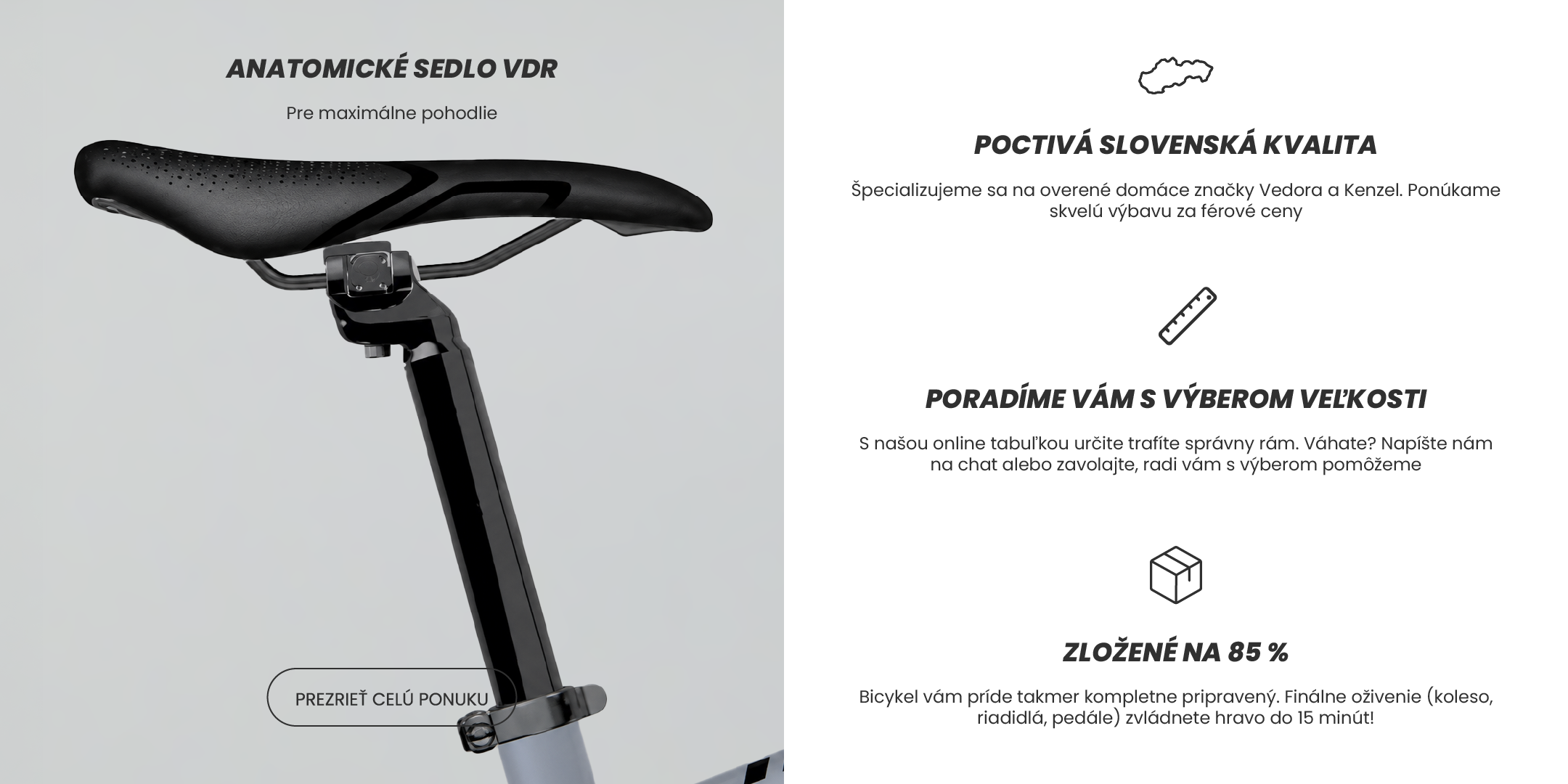 Bicykle pre celú rodinu