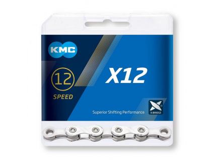 Reťaz KMC X12 Silver, 12 Speed
