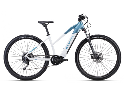 CTM RUBY X 29 - biela perleť /sivomodrá 2023 (Veľkosť M na výšku postavy 155-175 cm)