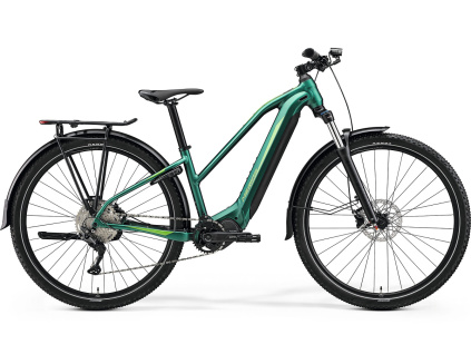 Merida eBIG.TOUR 400 EQ matný zelený 2023 (Veľkosť L na výšku postavy 178 - 185 cm)