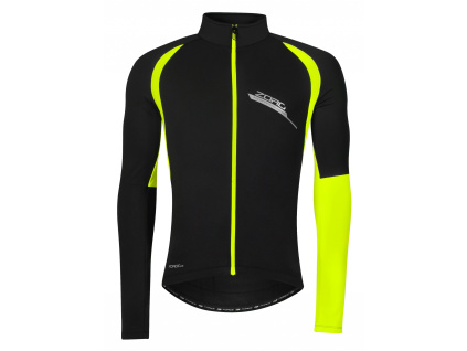 FORCE bunda/dres ZORO dlhý rukáv, čierno-fluo (Veľkosť L)