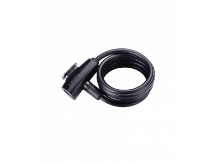 123270 zamka spiralova bbb bbl 61 quicksafe 8x1500mm cierna