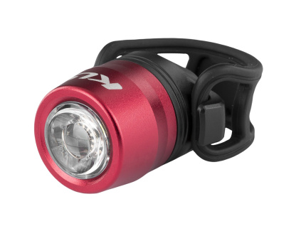 Osvetlenie predné nabíjateľné IO USB Front, red