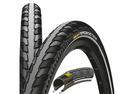 Plášť CONTINENTAL Top Contact II 28 reflex kevlar - 700x37C (Varianta 700x37C)