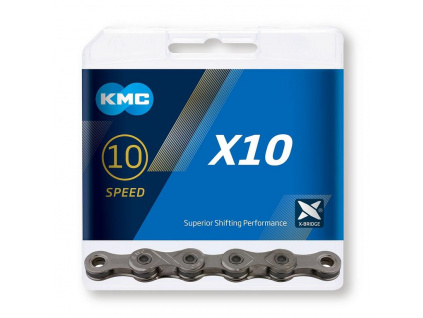 Reťaz KMC X10 Gray, 10 Speed
