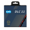 Reťaz KMC DLC 11 Black/Red, 11 Speed