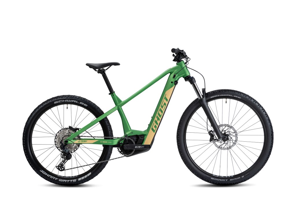 GHOST E-Teru Advanced 29 B750 Metallic Khaki/Beige (Rám XL)