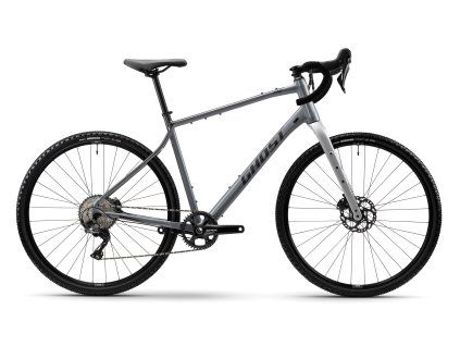 GHOST Asket Advanced AL Light Grey/Met. Anthracite Glossy (Rám L)