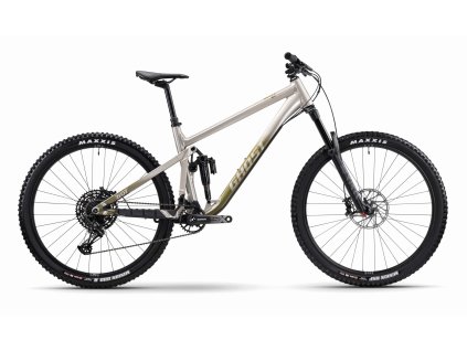 GHOST Riot AM Pearl Warm Grey/Metallic Mud Green Glossy (Rám M)