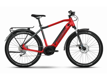 GHOST E-Teru Essential EQ High 27,5 B625 Riot Red/Metallic Anthracite Glossy (Rám S)