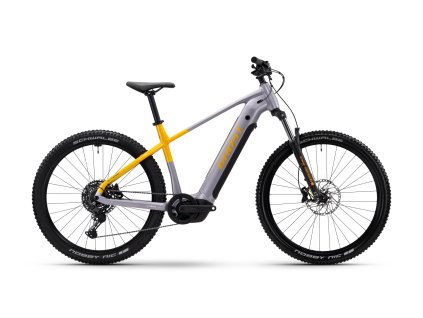 GHOST E-Teru Universal Shadow Grey/Dazzling Mango (Rám M)