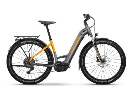 GHOST E-Teru Universal EQ Low Shadow Grey/Dazzling Mango (Rám M)