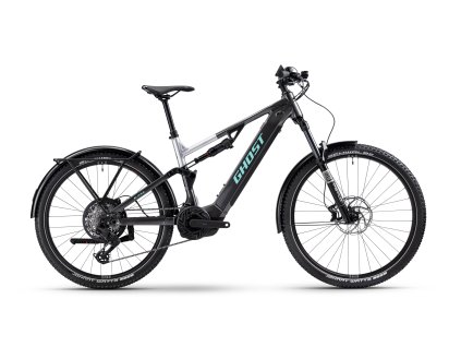 GHOST E-ASX Universal EQ Blazing Black/Misty Grey (Rám S)